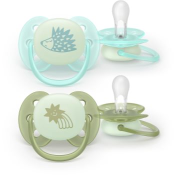 Philips Avent Ultrasoft Night SCF094/01 0-6m suzetă - imagine 2